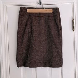 Cute wool pencil skirt from Banana Republic